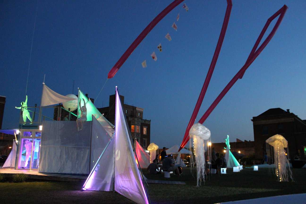 Community arts collaboration at Krasl
